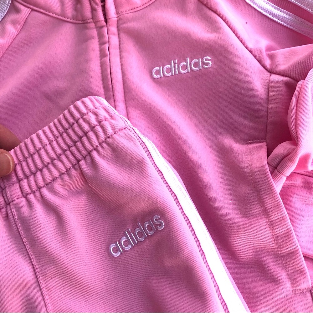 NWOT ADIDAS baby jacket pants set 3 months
